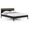 Gaku Solid Wood Queen Size Bed In Semi Gloss Finish