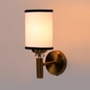 Devansh Metal Electric Wall Light in Gold Colour with Multi Shade Count of 1 Light