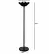 Flower Floor Lamp in Black Colour