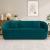 Davis Fabric Sofa (Teal Blue)