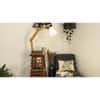 Pascal Beige Jute Floor Lamp with Beige Jute Base