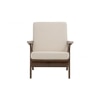 Scandinavian Aston One Seater Sofa Cocoa Finish