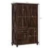 X 3 Door  Sheesham Wood Wardrobe In Provincial Teak Finish