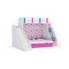 Sleep Nâ€™ Slide Bunk Bed with Slide and Storage in White Colour BKBB029