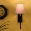 Devansh Metal Electric Wall Light in Black Colour with Grey Shade Count of 1 Light