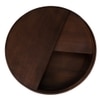 Dali Solid Wood Coffee Table in Gold Finish