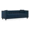 Windsor Premium 3 Seater Fabric Sofa in Indigo Blue Colour
