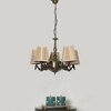 Devansh Wood Wall Mounted Lamp With Beige Jute Shade