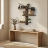 Felicia Wooden Wall Shelf Organiser