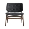 Scandinavian Heath Lounge Chair Cocoa Finish