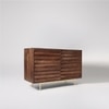 Katana Small Solid Wood Sideboard in Brown Colour