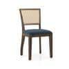 Brighton Square 4 Seater Dining Table With Reed Dining Chair Set