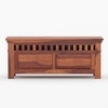 Madhavi Solid Wood Bench in Teak Finish