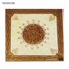 D'Dass Multi Color Mdf and Sheesham Wooden Pooja Chowki With Drawer