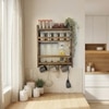 Claudia Wooden Kitchen Storage Rack