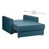 Flycon  Pull Out Sofa cum Bed  in T Blue Colour
