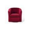Accentrin Swivel Solid Wood Accentrel Chair in Maroon Colour