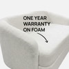 Elegantensemble Wood 2 Seater With Upholstery Non Storage Sofa In Grey Colour