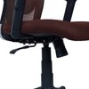 Peacifice Mid Back Ergonomic Chair in Brown Colour