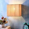 Stanton Beige Bamboo Wall Light