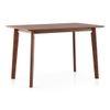 Augusta 4 Seater Dining Table In Dark Walnut Finish