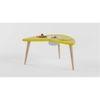 Boomerang Table Storage - Yellow