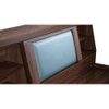 Lavish Engineered Wood Queen  Size Bed With Box Storage (Walnut Finish)