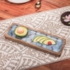 Ireka Home Bluetiful Bites Serving Platter – Enamel Finish