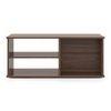 Liam Rectangular Engineered Wood Coffee Table In Classic Walnut Finish