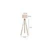 Kaze Solid Wood Floor Lamp