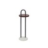 Metalsmith Iron Bedside Table – Brown Finish