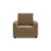 Apollo Compact Sofa Set (Colour : Fawn Velvet, Cushion : Soft, Back Type : High Back, Seater : 3+1+1)