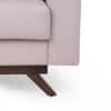 Rubik 2 Seater Fabric Sofa in Smokey Taupe Colour