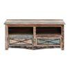 Hayden Solid Wood Free Standing TV Unit in Distressed Finish