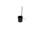 Designer Black and Gold Study Lamp With Metal Base