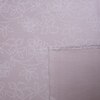 Lavender And White  Floral Cotton 400 Tc flat  Double Queen Size Bedsheet With 2 Pillow Covers
