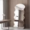 The Artment Gold Meander Unbreakable Floor Mirror For Home (170 X 70 CM)