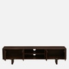 Mango Wood TV Unit in Tubbaq Finish for TVs up to 70 Inches