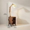 Ronan Beige Jute Floor Lamp with Beige Jute Base