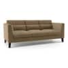 Lewis Sofa Set (Colour : Fawn Velvet, Cushion : Hard, Seater : 3+1+1)
