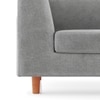 Rubik Premium 3 Seater Sofa in Granite Weave Colour