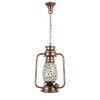 Sloane Multicolor Metal Lantern Hanging Lamp