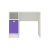 Sonoma Kids Study Desk with Shuttered Cabinet and Open Shelf in Lavender Purple Colour