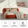 Casa Haven Relax King Size Bed in velvet With Engineered Hardwood Frame & Hydraulic Storage