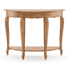 Taahira Console Table in Natural Teak Finish