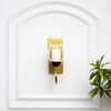 Richmond Brass and Glass Wall Light