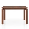 Catria Solid Wood 4 Seater Dining Table In Honey Finish