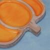 Ireka Home Pump It Up Serving Platter – Pumpkin Shape