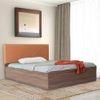 Tada Bed With Premium Leatherette Fabric And Box Storage Queen Bed