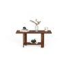 Osnale Engineered Wood Rectangular Shape Coffee Center Sofa Tea/Teapoy Console Table For Sofa Set Living Room Home Hall (Brown Maple)